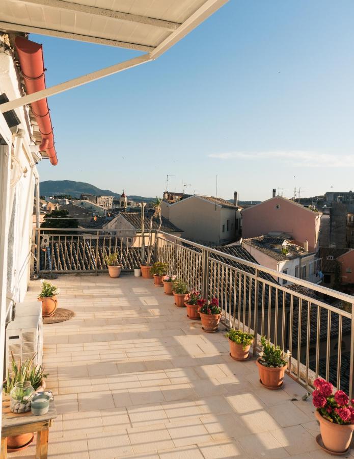 Ferienwohnung Roof Garden House Corfu  Exterior foto